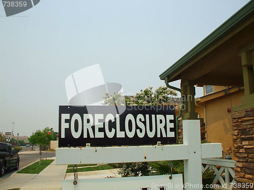 Image of Foreclosure Sign