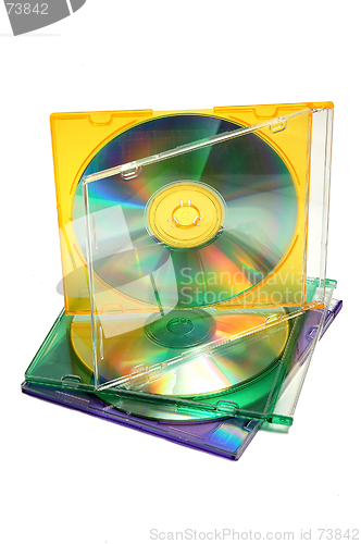 Image of Stack of CDs