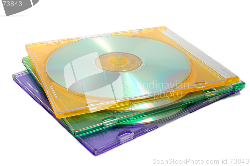 Image of Stack of CDs