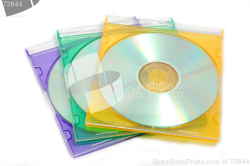 Image of Stack of CDs