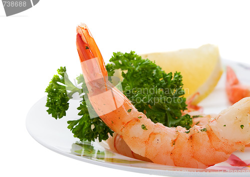 Image of Shrimp dinner
