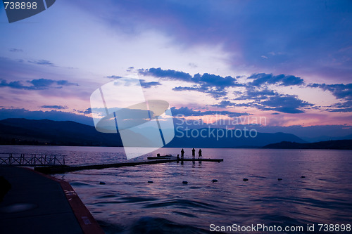 Image of Sunset at Lake Chelan