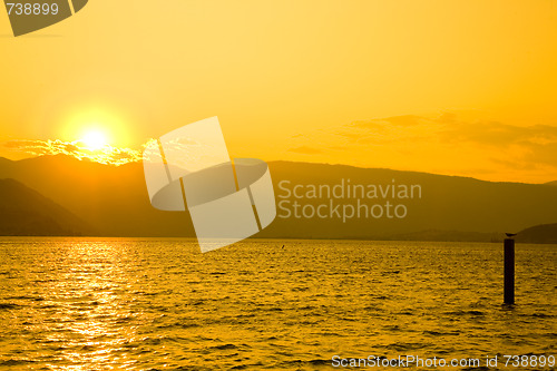 Image of Sunset at Lake Chelan