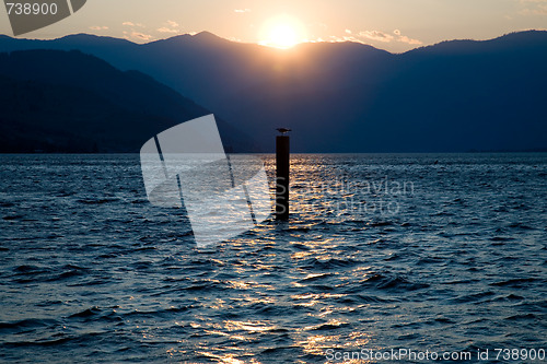 Image of Sunset at Lake Chelan