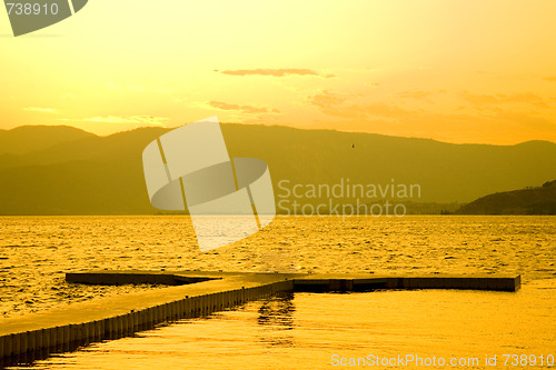 Image of Sunset at Lake Chelan