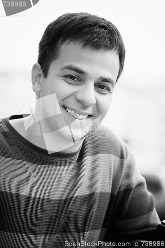 Image of Smiling Indian Male