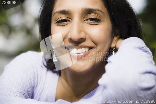 Image of Pretty Indian Woman