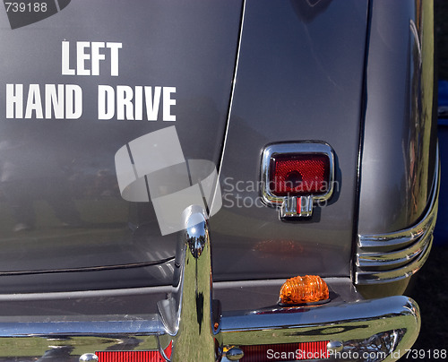 Image of Left Hand Drive Car