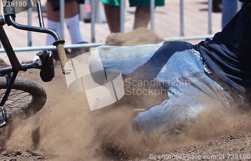 Image of BMX Biker landing