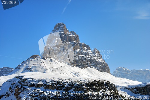 Image of Alps Winter, Dolomites, Italy, 2007