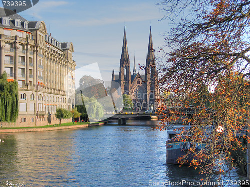 Image of Detail of Strasbourg River, France, 2006