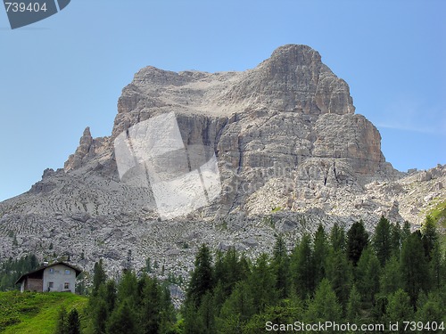 Image of Dolomites Mountains, Italy, Summer 2009