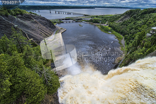 Image of Montmorency Falls, Quebec, Canada