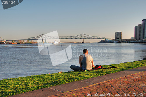Image of Sunset in New Orleans