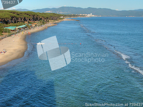 Image of Torre Mozza Beach, Tuscany, Italy