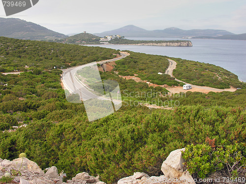 Image of Sardinia Coast in summer, Italy