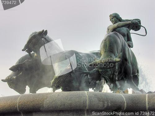 Image of Fountain in Copenhagen, Denmark