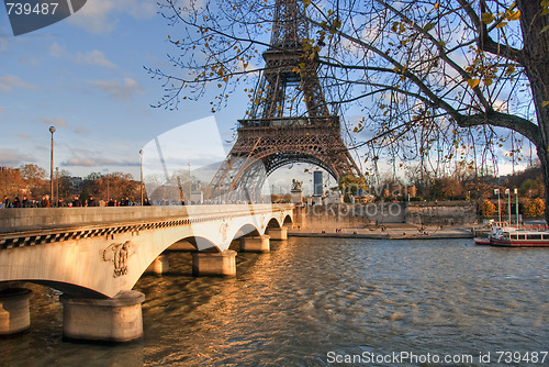 Image of Paris in Winter