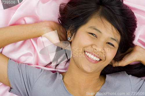 Image of beautiful, young asian