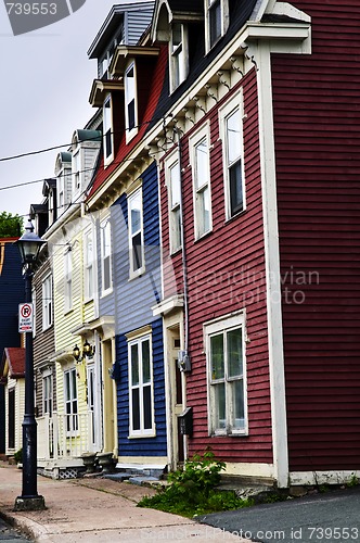 Image of Colorful houses in St. John's