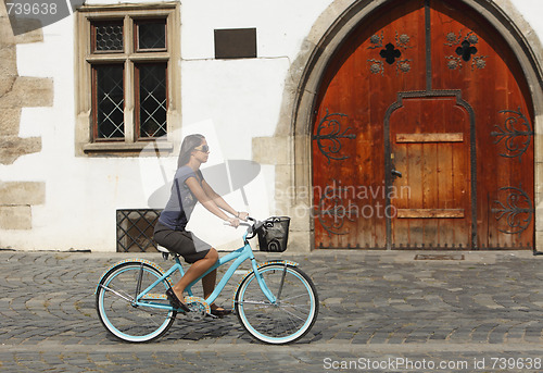 Image of Urban cycling