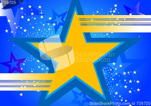 Image of Background with star