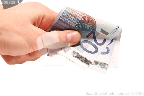 Image of Hand and money