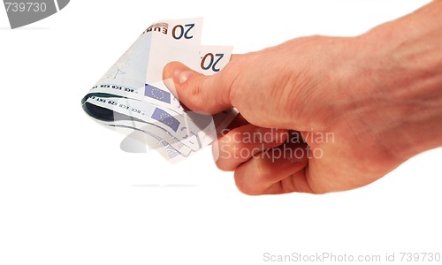 Image of Hand and money