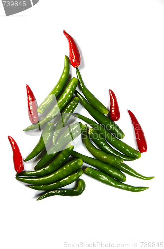 Image of Chili New Year Tree