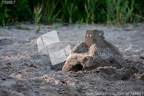 Image of sand castle