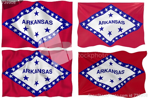 Image of Flag of Arkansas