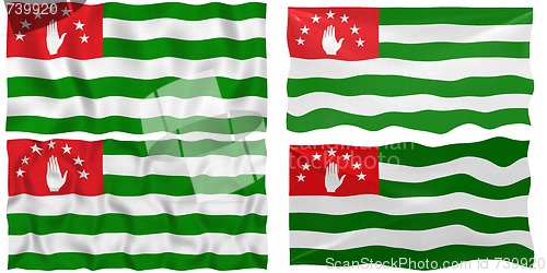 Image of Flag of Abkhazia