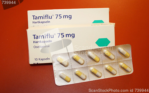 Image of Tamiflu capsule