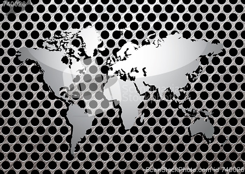 Image of metal grill world