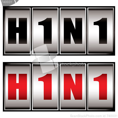 Image of h1n1 dial