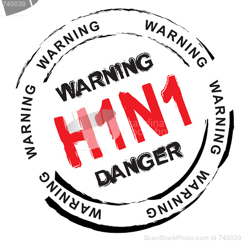 Image of swine flu danger