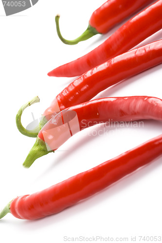 Image of red chilly peppers