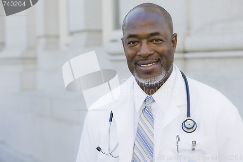 Image of Doctor Smiling To Camera