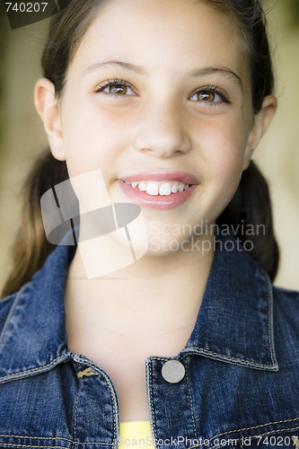 Image of Portrait Of Tween Girl