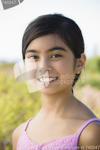 Image of Portrait of Young Asian Girl