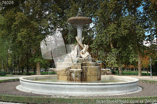 Image of Park fountain