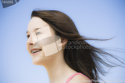 Image of Portrait of Teen Girl