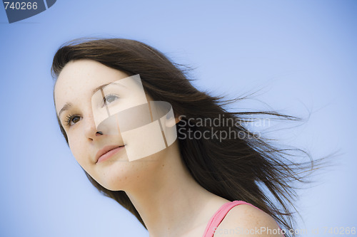 Image of Portrait of Teen Girl