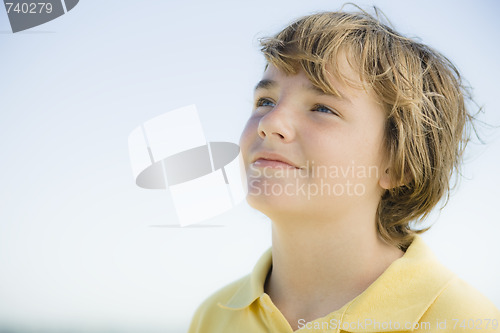 Image of Portrait of Young Boy