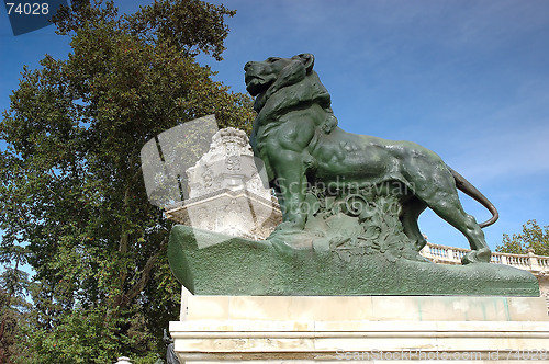 Image of Lion statue