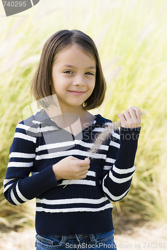 Image of Smiling Young Girl