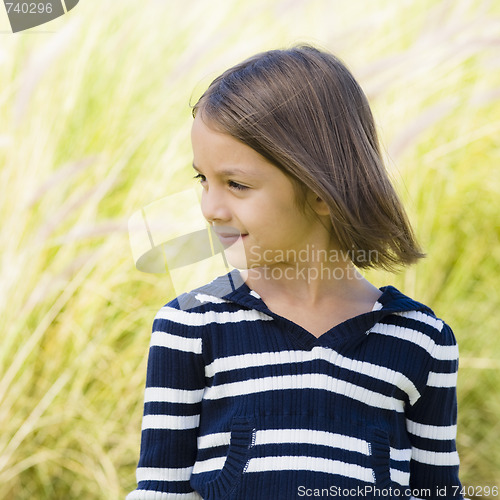 Image of Smiling Young Girl