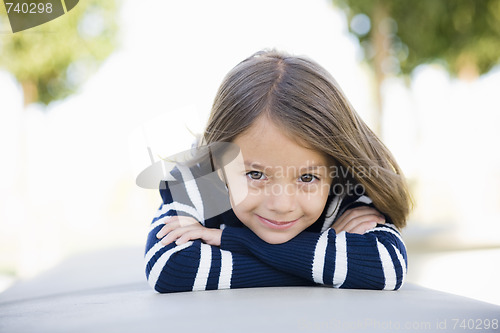 Image of Smiling Young Girl