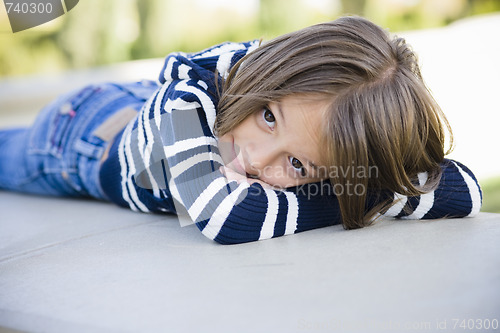 Image of Smiling Young Girl