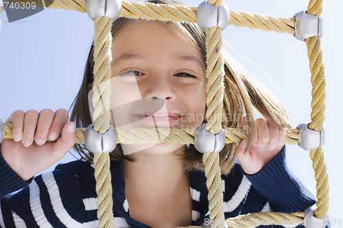 Image of Girl On Hammock